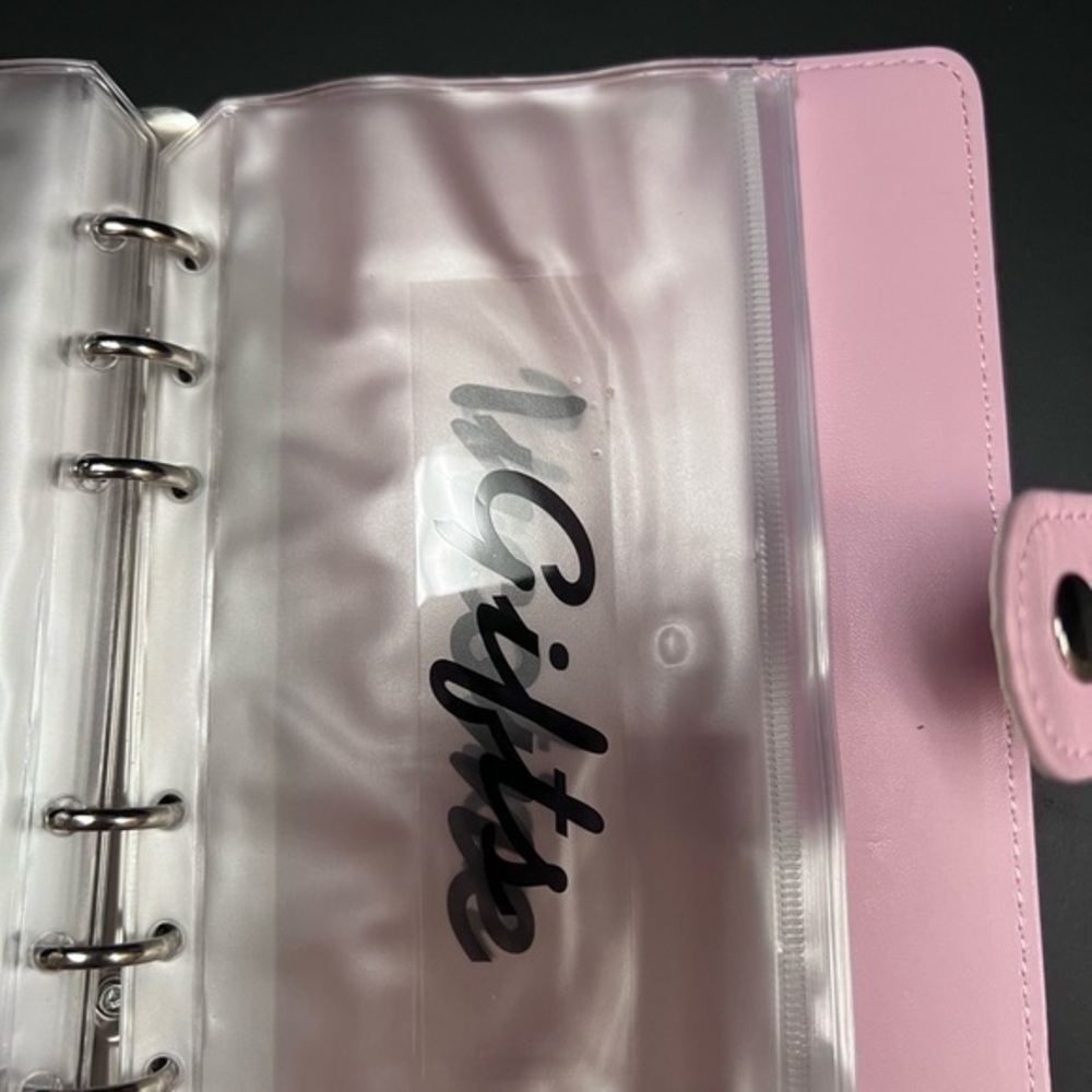 Budgeting Binder in pink, new without box or tags. - Picture 8 of 8